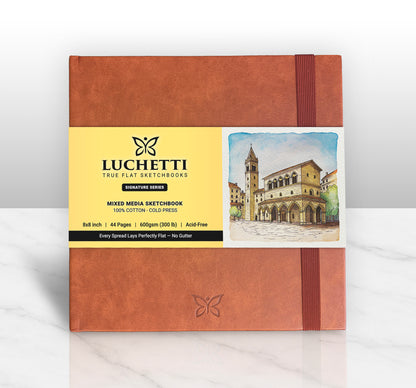 Luchetti True Flat Sketchbook™ — Signature Series- 8x8”