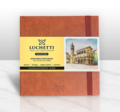 Luchetti True Flat Sketchbook™ — Signature Series- 8x8”