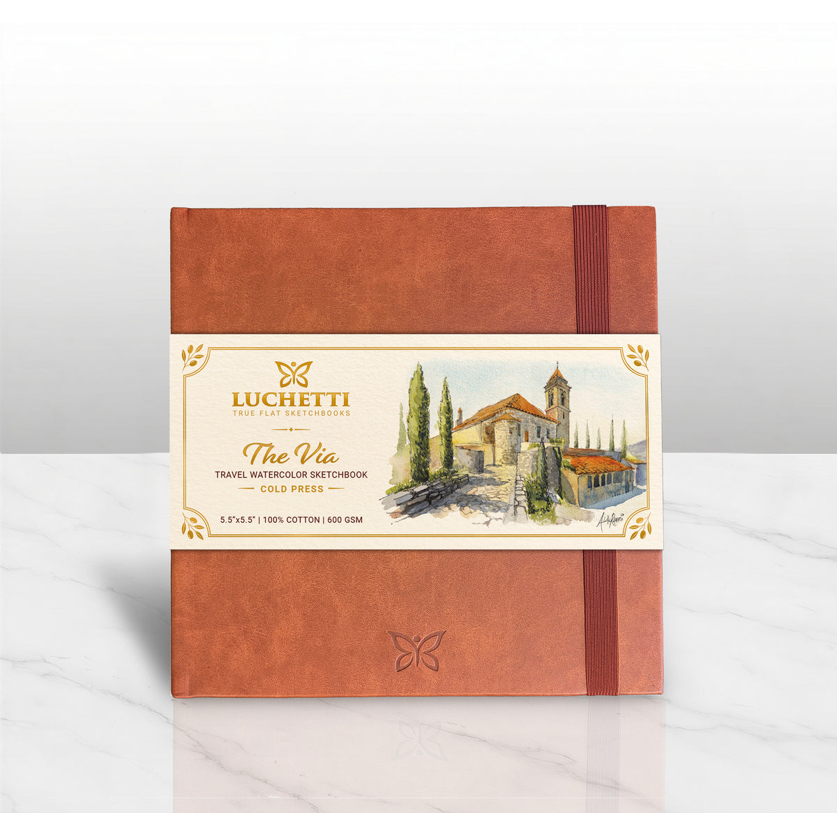Luchetti Via True-Flat™ Sketchbook - 5.5" Square