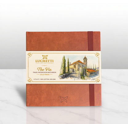 Luchetti Via True-Flat™ Sketchbook - 5.5" Square