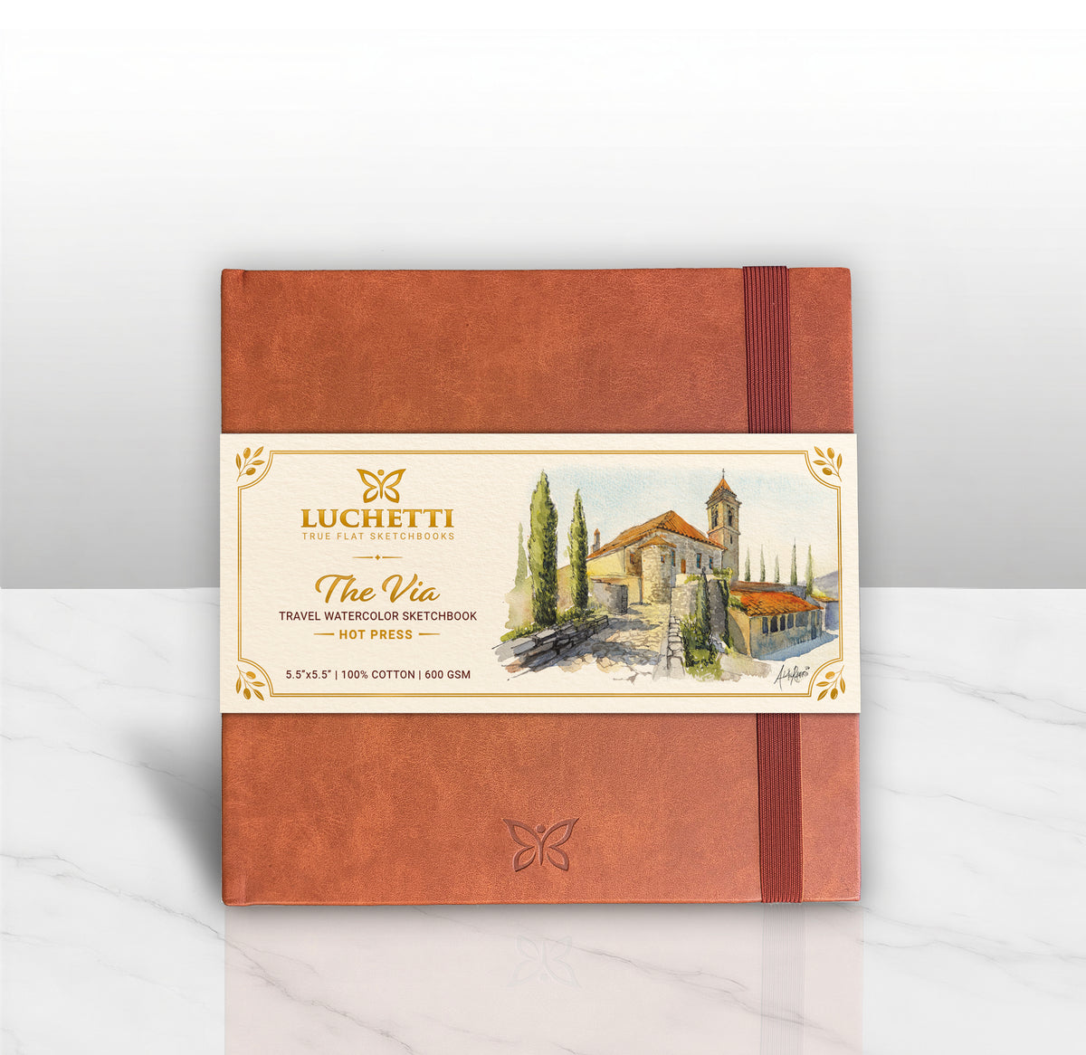 Luchetti Via True-Flat™ Sketchbook - 5.5" Square